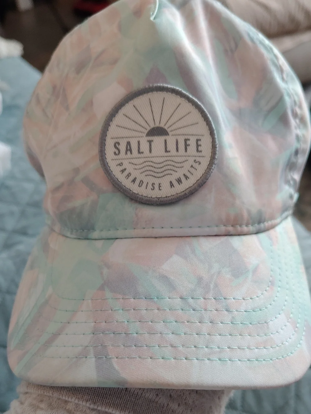 Salt Life Paradise Awaits Baseball Cap